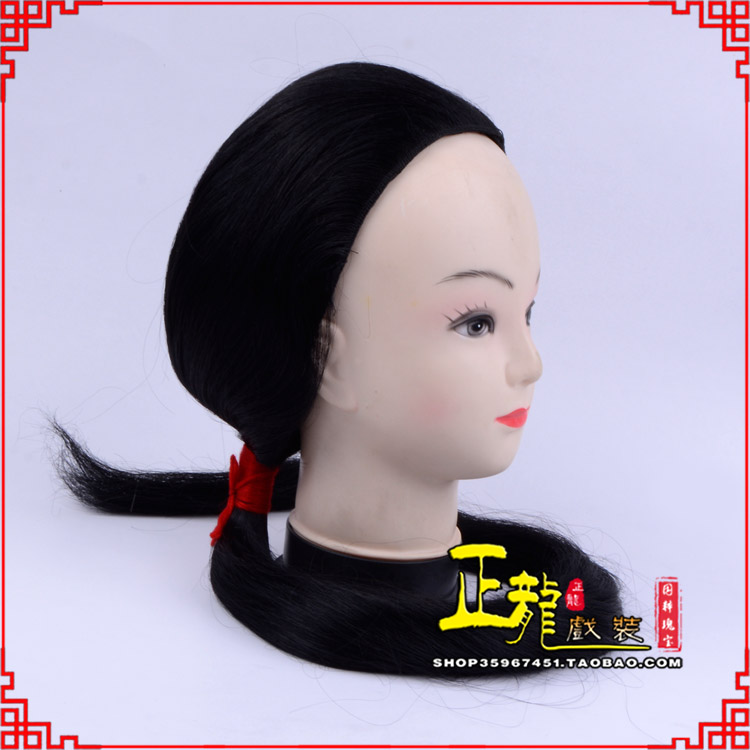 南谯古装影视演出头套花旦假发 真发古装发